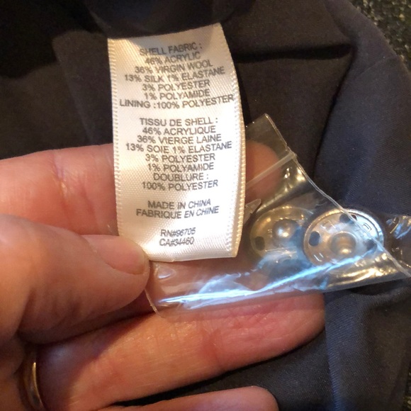 Rebecca Taylor size 2 black/green jacket w/ trim - Picture 6 of 6